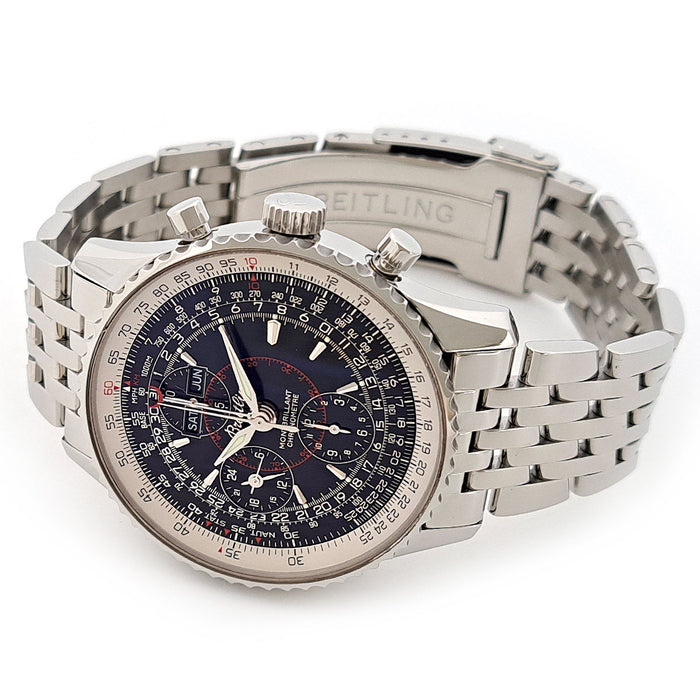 BREITLING 
Navitimer Montbrillant Datora 
With box and guarantee