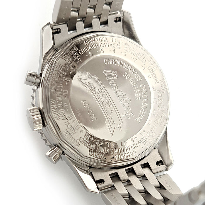 BREITLING 
Navitimer Montbrillant Datora 
With box and guarantee