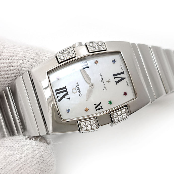 OMEGA 
コンステレーション クアドレラ ダイヤベゼル 
箱ギャラ付
