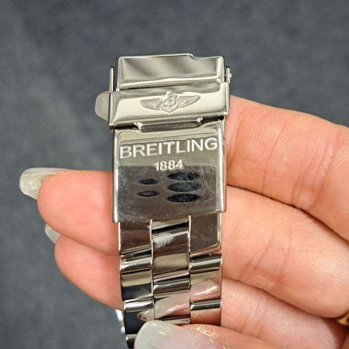 【WHOLESALES】
BREITLING 
A17360 
箱(内箱劣化)　ギャランティ　クロノメーター証