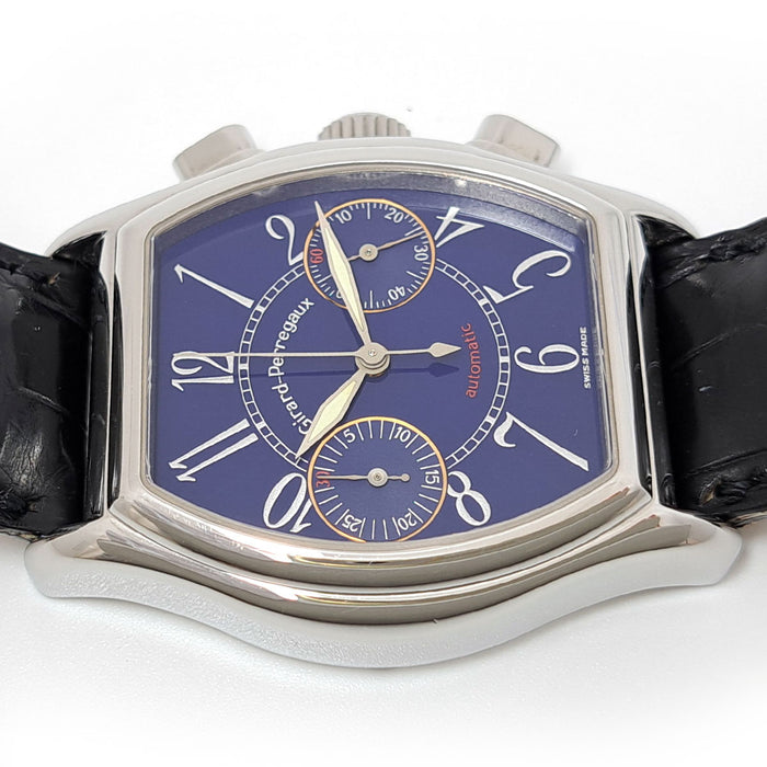 GIRARD-PERREGAUX 
リシュビル クロノグラフ ブルーダイヤル FULLSET 
箱ギャラ付 GIRARD-PERREGAUX -Authentic Pre-owned 腕時計 by TS Trading Co., Ltd.