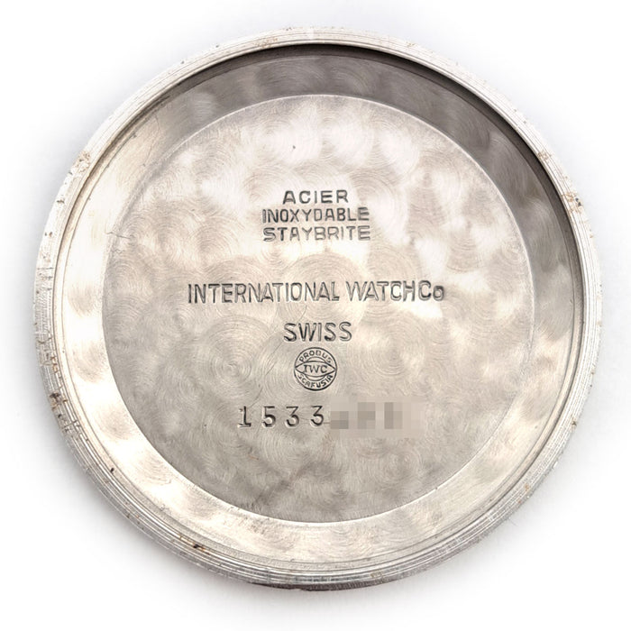 IWC  
舊款萬國錶 cal.89 砲彈時標