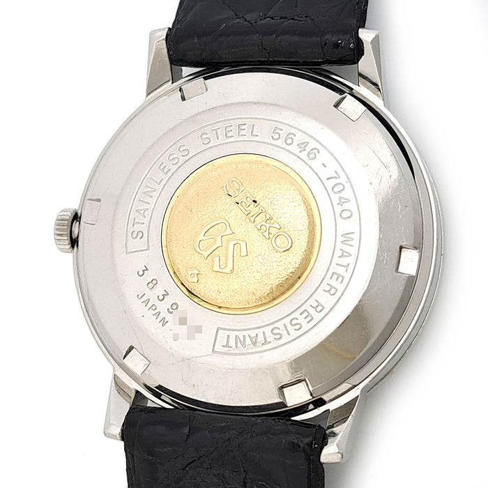 SEIKO 
グランドセイコー ハイビート 槌目ベゼル Overhauled