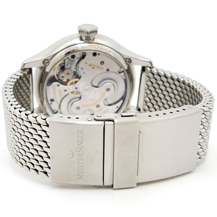 MeisterSinger 
シルキュラリス ワンハンド Cal.MSH02 
箱ギャラ付