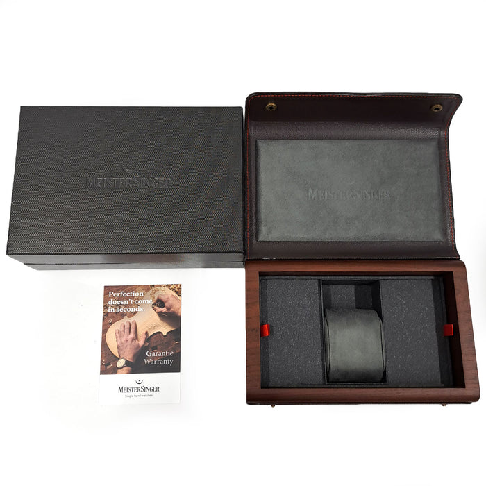 MeisterSinger 
シルキュラリス ワンハンド Cal.MSH02 
箱ギャラ付