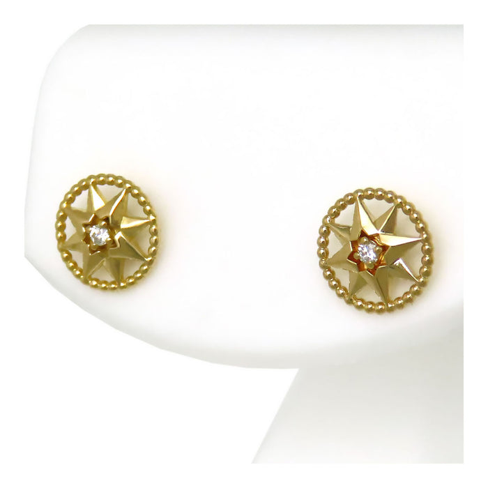 迪奧 玫瑰前緣 小耳環