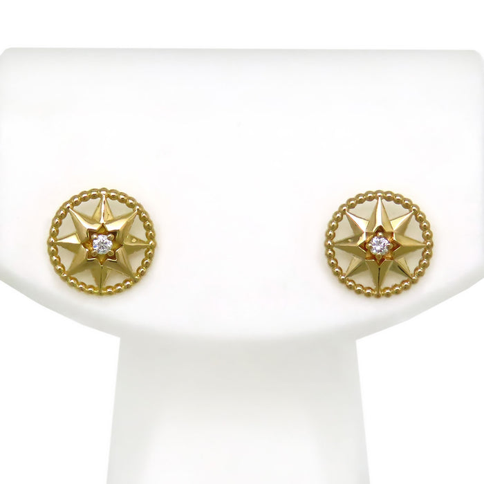 迪奧 玫瑰前緣 小耳環