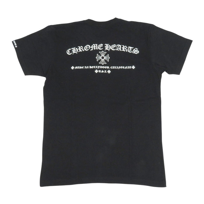 CHROME HEARTS CH FUCK YOU Cotton Back Arch Logo CH Plus T-Shirt