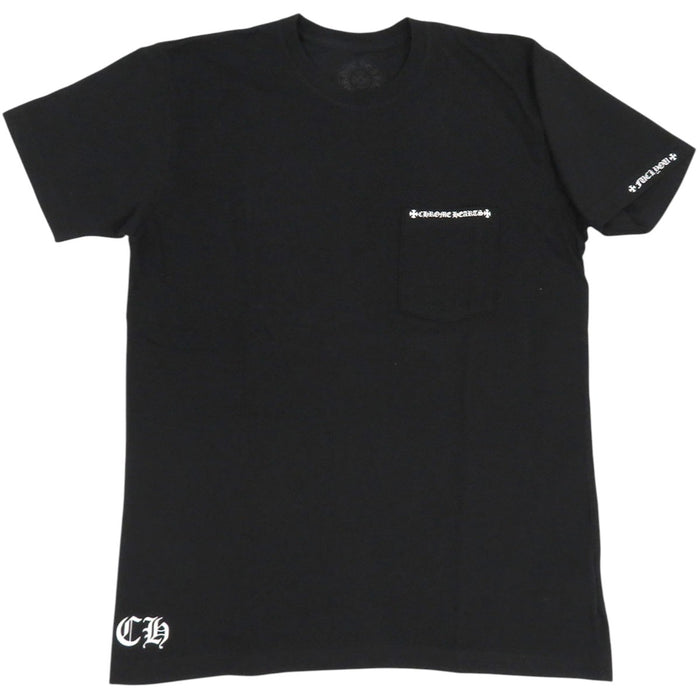 CHROME HEARTS CH FUCK YOU Cotton Back Arch Logo CH Plus T-Shirt