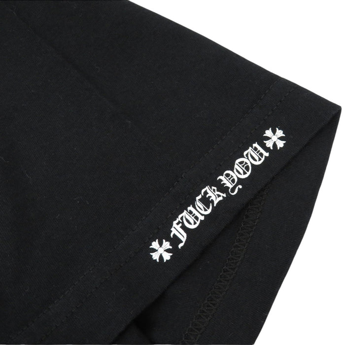 CHROME HEARTS 
CH FUCK YOU コットン 
バック アーチ ロゴ CHプラス Tシャツ