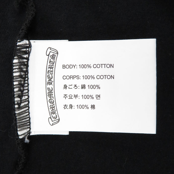 CHROME HEARTS CH FUCK YOU Cotton Back Arch Logo CH Plus T-Shirt