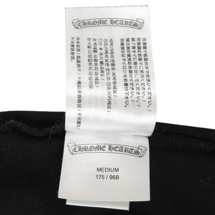 CHROME HEARTS CH Plus Cotton Neck Logo Arm Print Long Sleeve T-Shirt