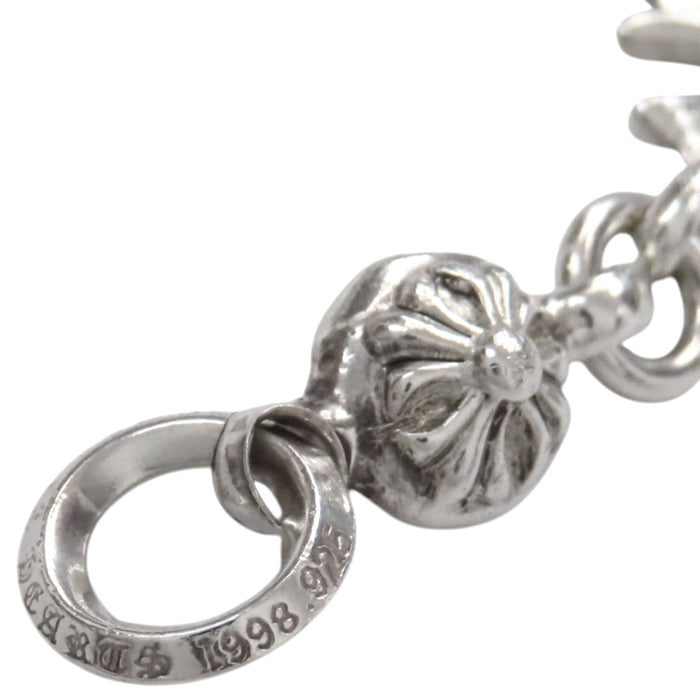 CHROME HEARTS 
1B TNY CH CRS Silver 
1 Ball Tiny CH Cross Pendant Top