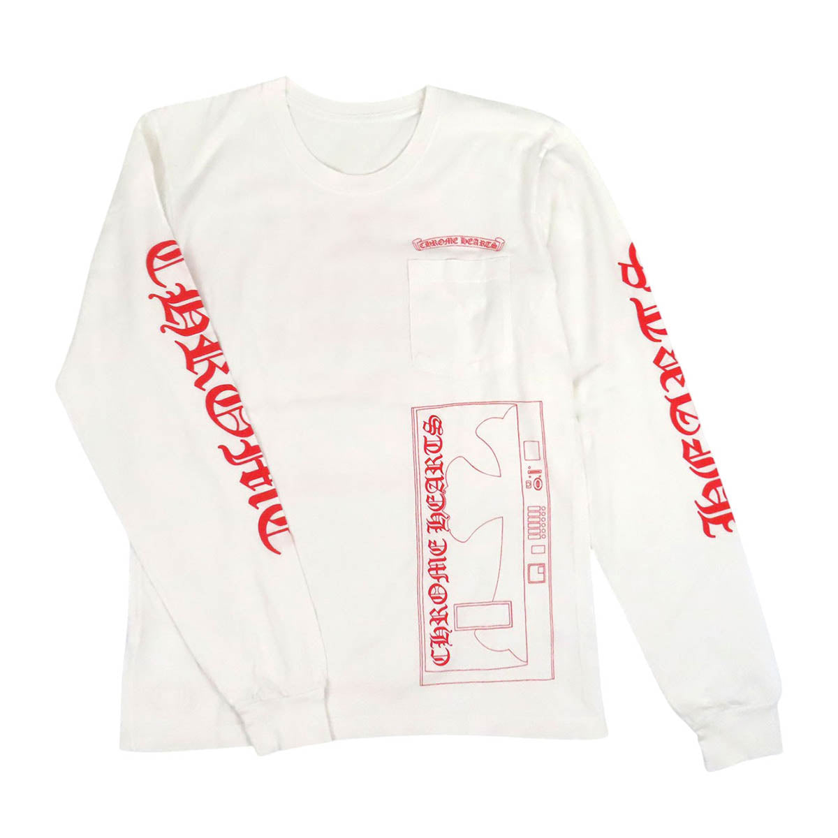 CHROME HEARTS AOYAMA CH Scroll Label Cotton Aoyama Store Limited