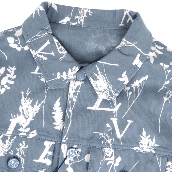 LOUIS VUITTON 
ロゴ 総柄 コットン 
LV リーフ デニムジャケット LOUIS VUITTON -Authentic Pre-owned デニムジャケット by TS Trading Co., Ltd.