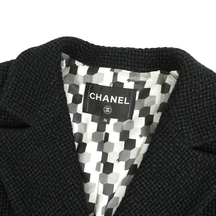 CHANEL 
COCO CC ココボタン 21P ゴールドカラーメタル 
ココマーク ダブル ジャケット