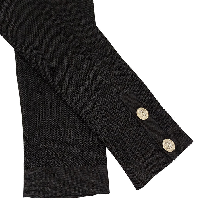 CHANEL 
COCO CC Coco Button Viscose 
Coco Mark Long Cardigan