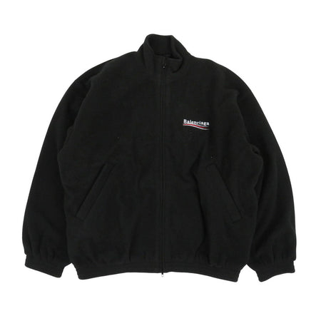 BALENCIAGA 
エンブロイダリー 刺繍 オーバーサイズ 
キャンペーン ロゴ フリース ジャケット BALENCIAGA -Authentic Pre-owned ブルゾン by TS Trading Co., Ltd.