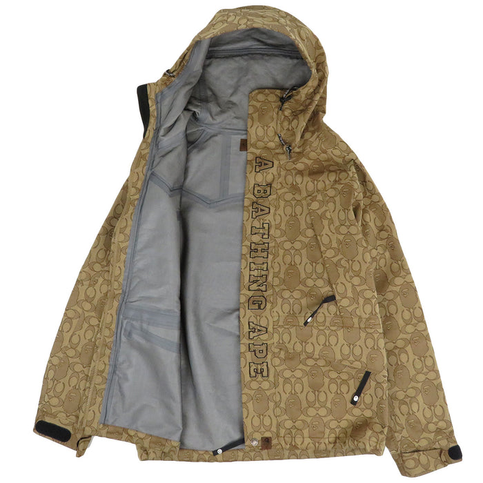COACH 
A BATHING APE フーディ 
アベイシングエイプ コラボ シグネチャー ロゴ マウンテンパーカー COACH -Authentic Pre-owned マウンテンパーカー by TS Trading Co., Ltd.