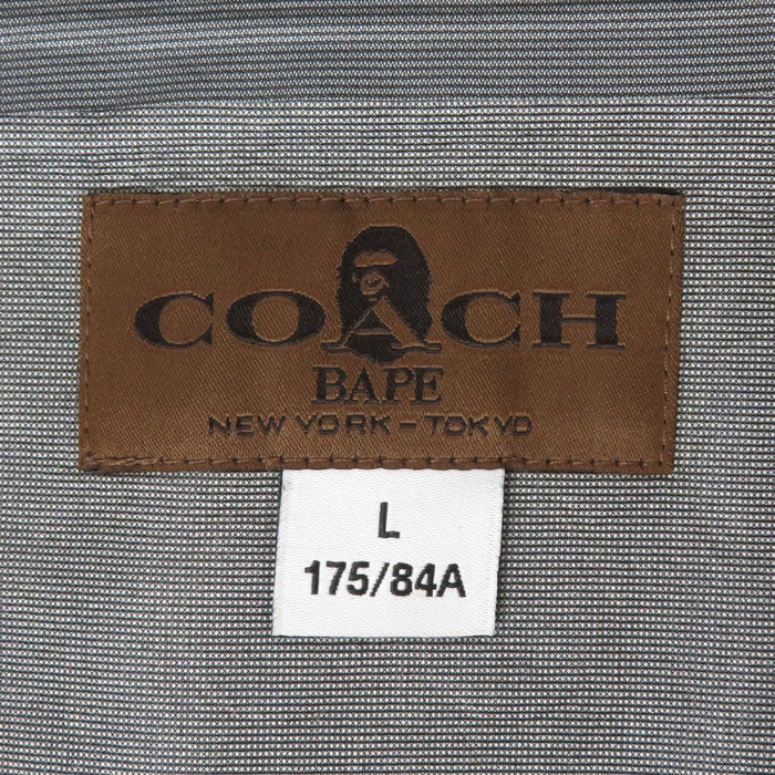 COACH 
A BATHING APE フーディ 
アベイシングエイプ コラボ シグネチャー ロゴ マウンテンパーカー COACH -Authentic Pre-owned マウンテンパーカー by TS Trading Co., Ltd.