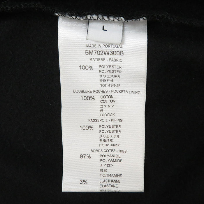 GIVENCHY 
ジップアップ サイドライン ハイネック 裏起毛 ポリエステル 
ロゴテープ ライン トラックジャケット