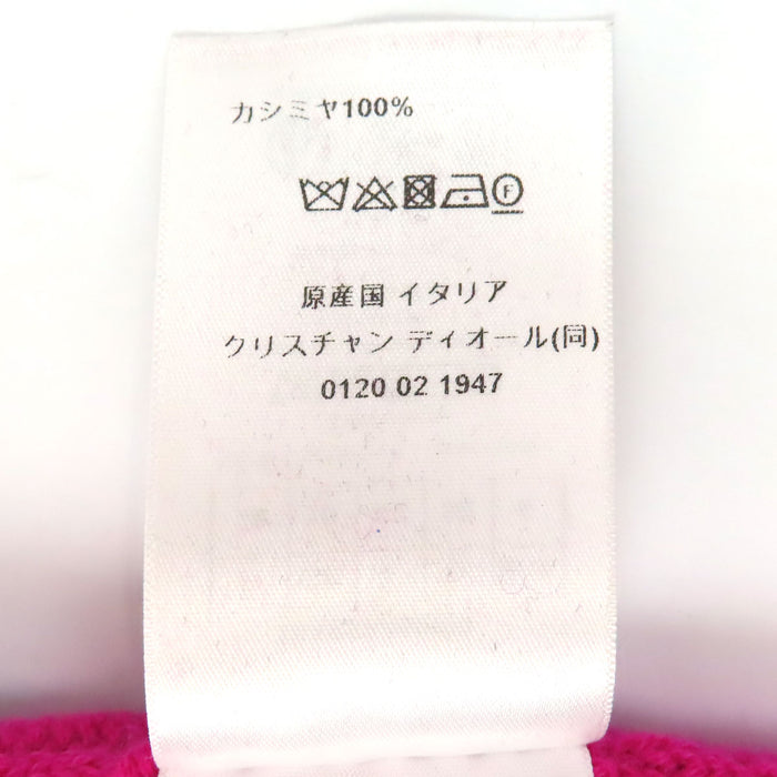Dior 
半袖 
シグネチャー ロゴ カシミヤ ショートスリーブ ニット