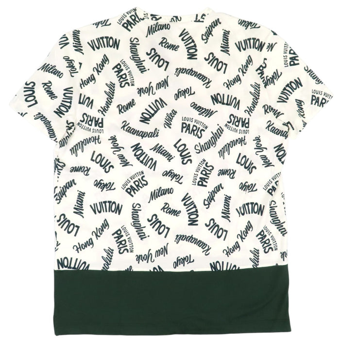 LOUIS VUITTON 
LV コットン RM181M JC8 HEY06W 
オックスフォードシティ ロゴ Vネック Tシャツ