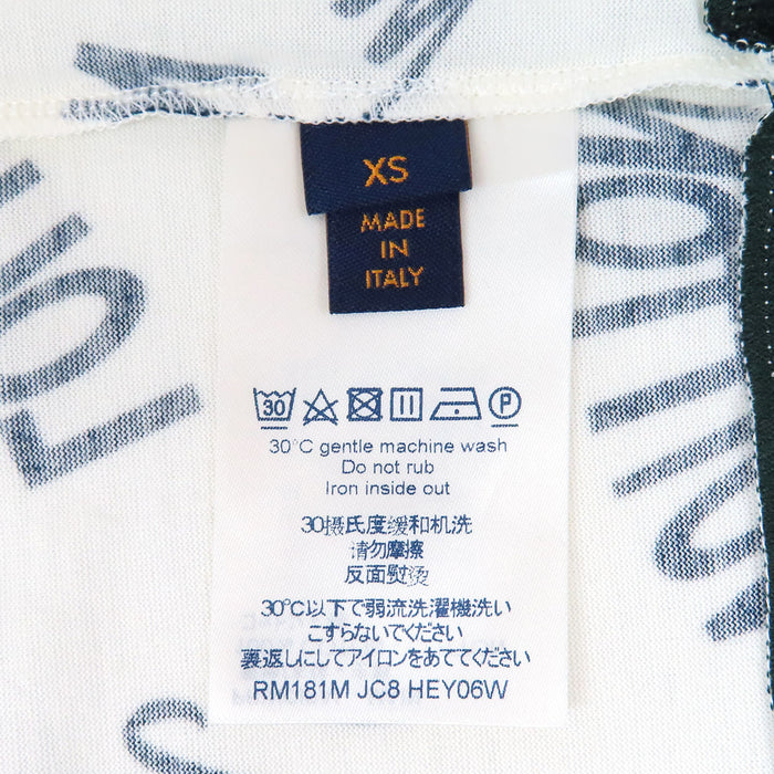 LOUIS VUITTON 
LV コットン RM181M JC8 HEY06W 
オックスフォードシティ ロゴ Vネック Tシャツ