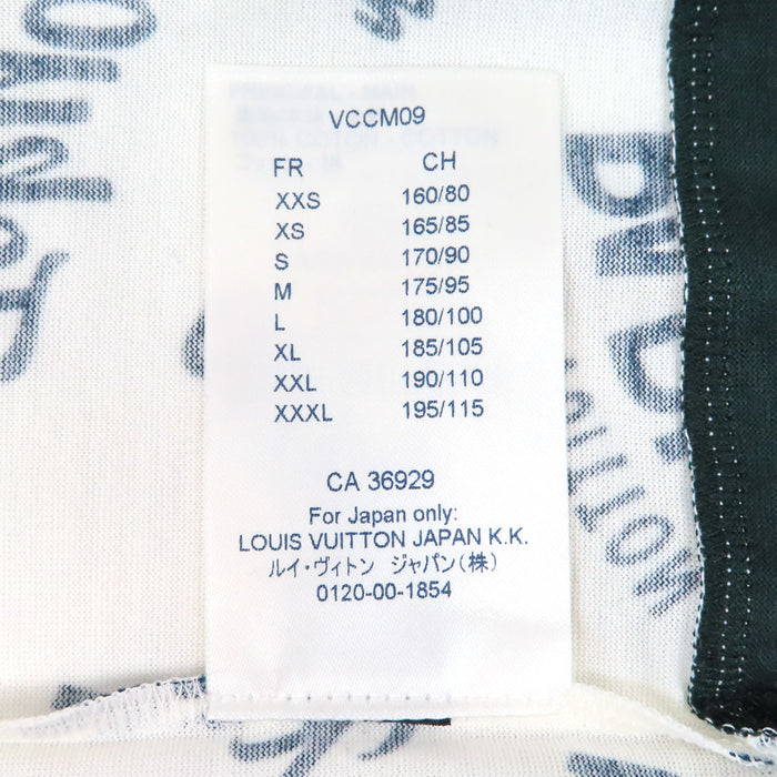 LOUIS VUITTON 
LV コットン RM181M JC8 HEY06W 
オックスフォードシティ ロゴ Vネック Tシャツ