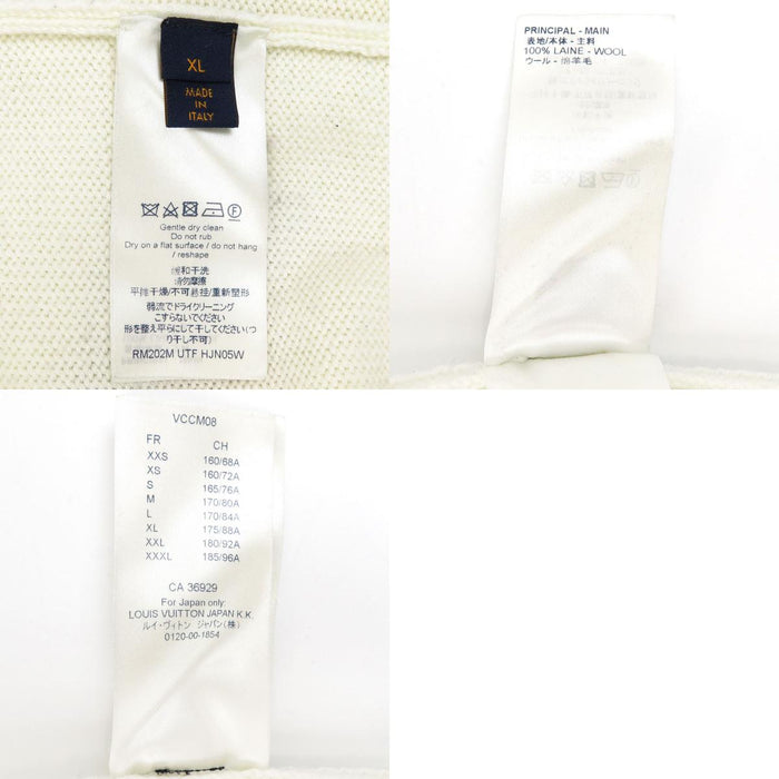 LOUIS VUITTON 
LV ロゴ 総柄 ウール RM202M UTF HJN05W 
マルチカラー モノグラム クルーネック ニット LOUIS VUITTON -Authentic Pre-owned 長袖ニット by TS Trading Co., Ltd.
