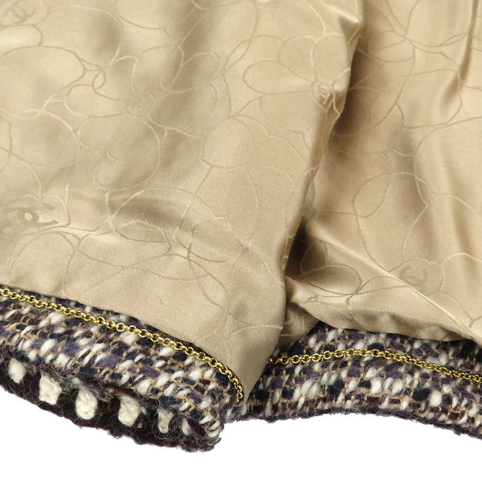 CHANEL 
01A COCO CC ココボタン ロゴ ノーカラー 
ココマーク ツイード セットアップ