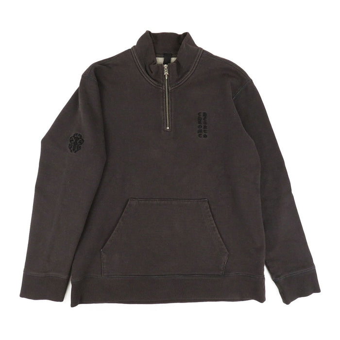 CHROME HEARTS  
CH Y NOT 為何不 垂直標誌 藤蔓匕首 匕首拉鍊 標誌刺繡  
SLO RIDE 1 2 拉鍊 半拉鍊 運動衫