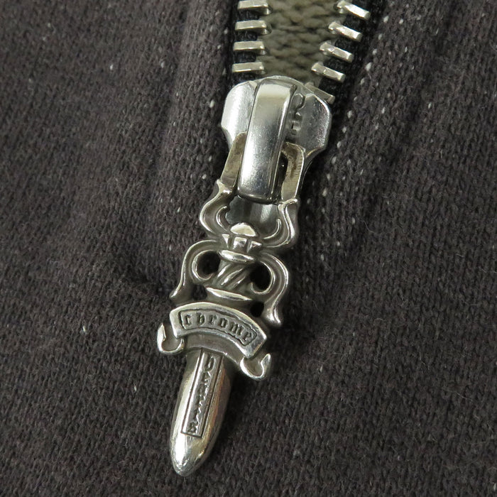 CHROME HEARTS  
CH Y NOT 為何不 垂直標誌 藤蔓匕首 匕首拉鍊 標誌刺繡  
SLO RIDE 1 2 拉鍊 半拉鍊 運動衫