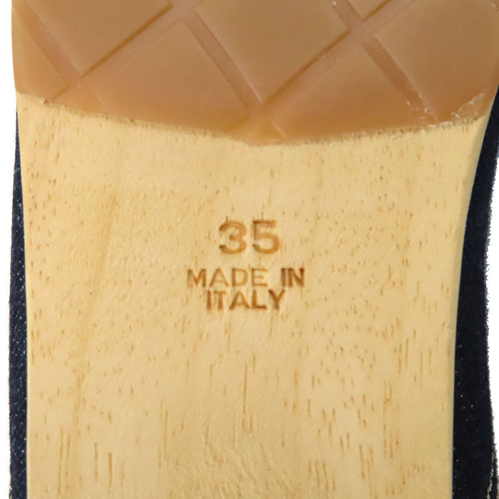 CHANEL 
COCO CC ロゴ ウッド 厚底 
ココマーク デニム サボ サンダル