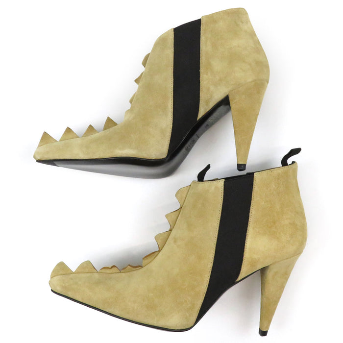 LOEWE  
Zig Zag  
Suede Ankle Boots