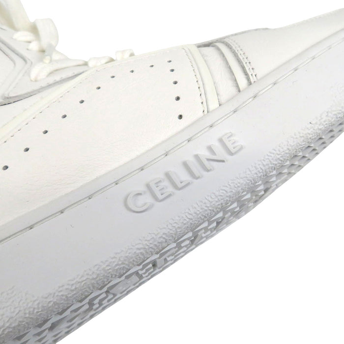 CELINE  
Logo Leather Lace-up  
CT-01 High-top Sneakers