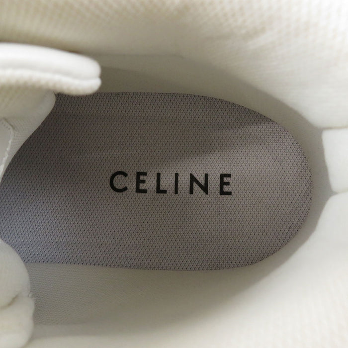 CELINE  
Logo Leather Lace-up  
CT-01 High-top Sneakers