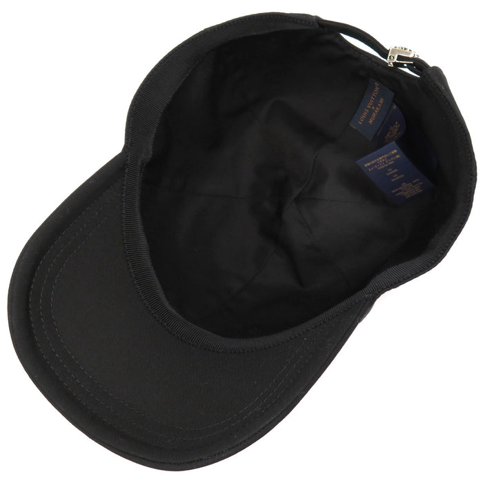 路易威登  
村上隆 标志刺绣  
LV×TM 帽子 超平顶