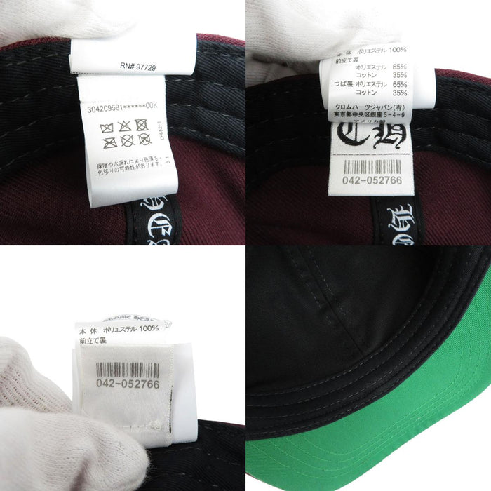 CHROME HEARTS 
CH HAT ロゴ CHプラス クロスボール 
CH 刺繍 ベースボール キャップ