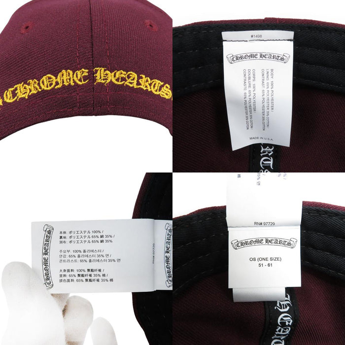CHROME HEARTS 
CH HAT ロゴ CHプラス クロスボール 
CH 刺繍 ベースボール キャップ