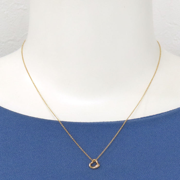 TIFFANY&Co. 
Open Heart Necklace