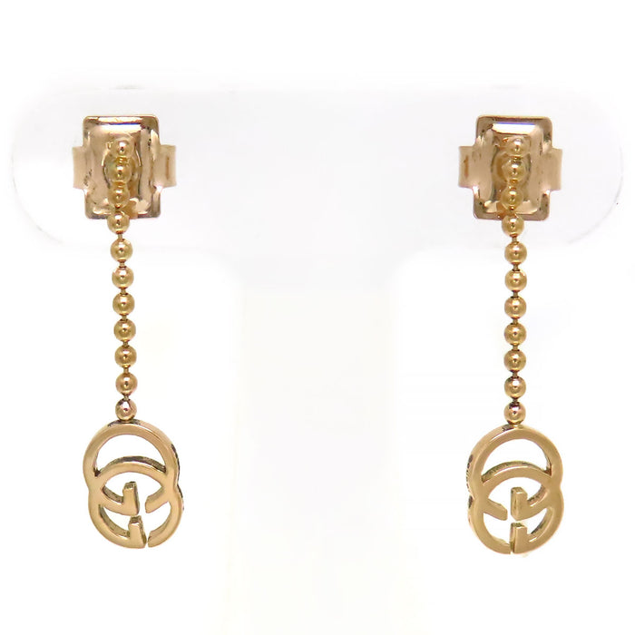 GUCCI 
GGランニング チェーン ピアス