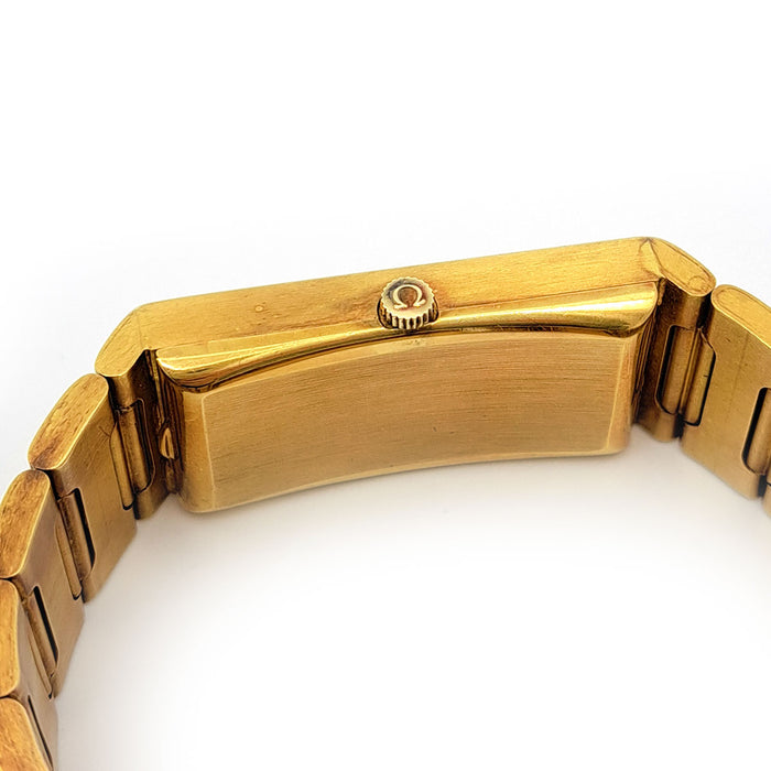 欧米茄
碟飞 长方形 18K黄金
附盒