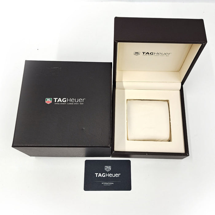 TAG HEUER 
Aqua Racer Caliber 5 
With box and warranty card