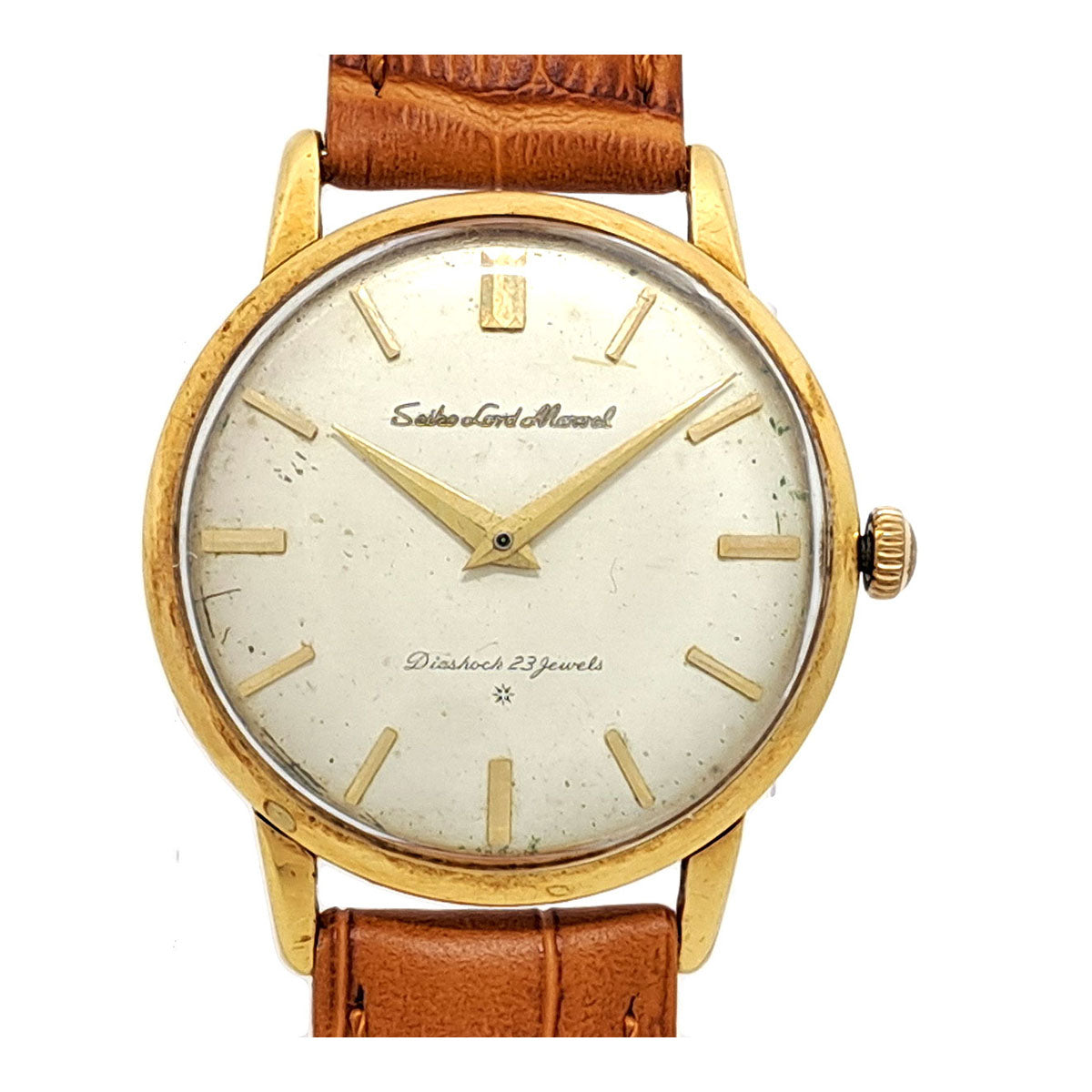 SEIKO ロードマーベル K18 彫りロゴ ※秒針無し– TS Trading Co., Ltd.