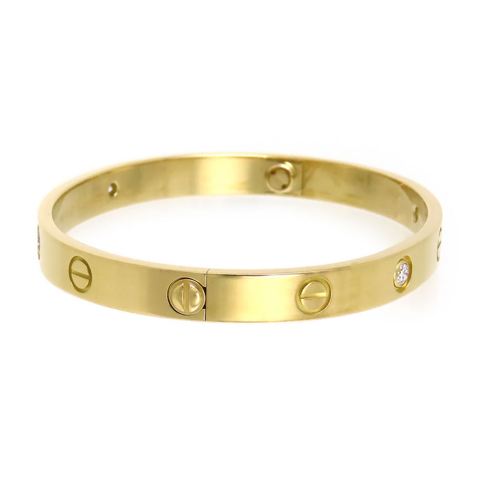 CARTIER 
Love Bracelet Half Diamond