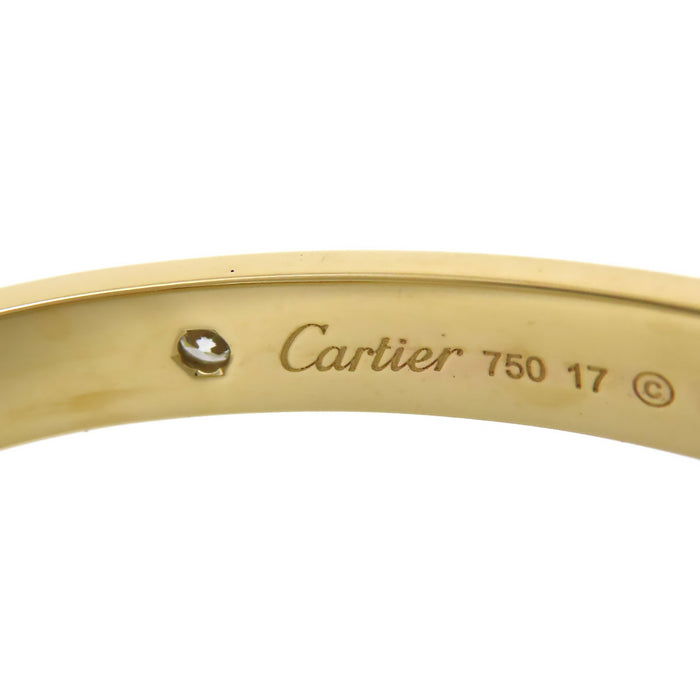 CARTIER 
Bracelet Amour Demi-Diamant