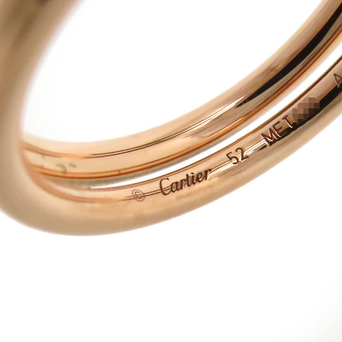 CARTIER 
ジュスト アン クル リング ダイヤモンド