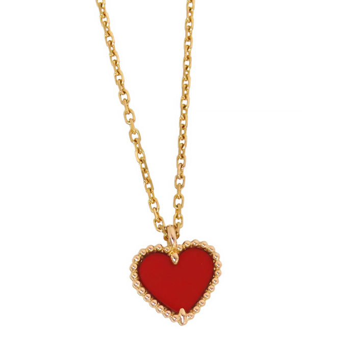 Van Cleef & Arpels 
スウィート アルハンブラ ハート ネックレス