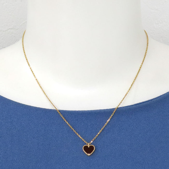 Van Cleef & Arpels 
スウィート アルハンブラ ハート ネックレス